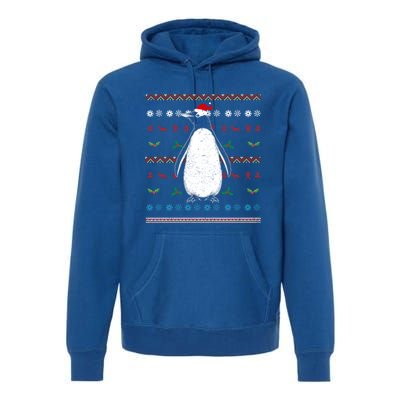 Antarctica Zoo Animal Merry Xmas Ugly Christmas Penguin Great Gift Premium Hoodie