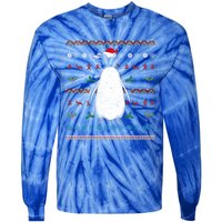 Antarctica Zoo Animal Merry Xmas Ugly Christmas Penguin Great Gift Tie-Dye Long Sleeve Shirt