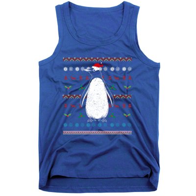 Antarctica Zoo Animal Merry Xmas Ugly Christmas Penguin Great Gift Tank Top