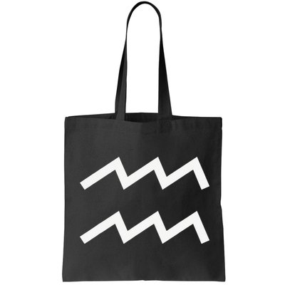 Aquarius zodiac Bag