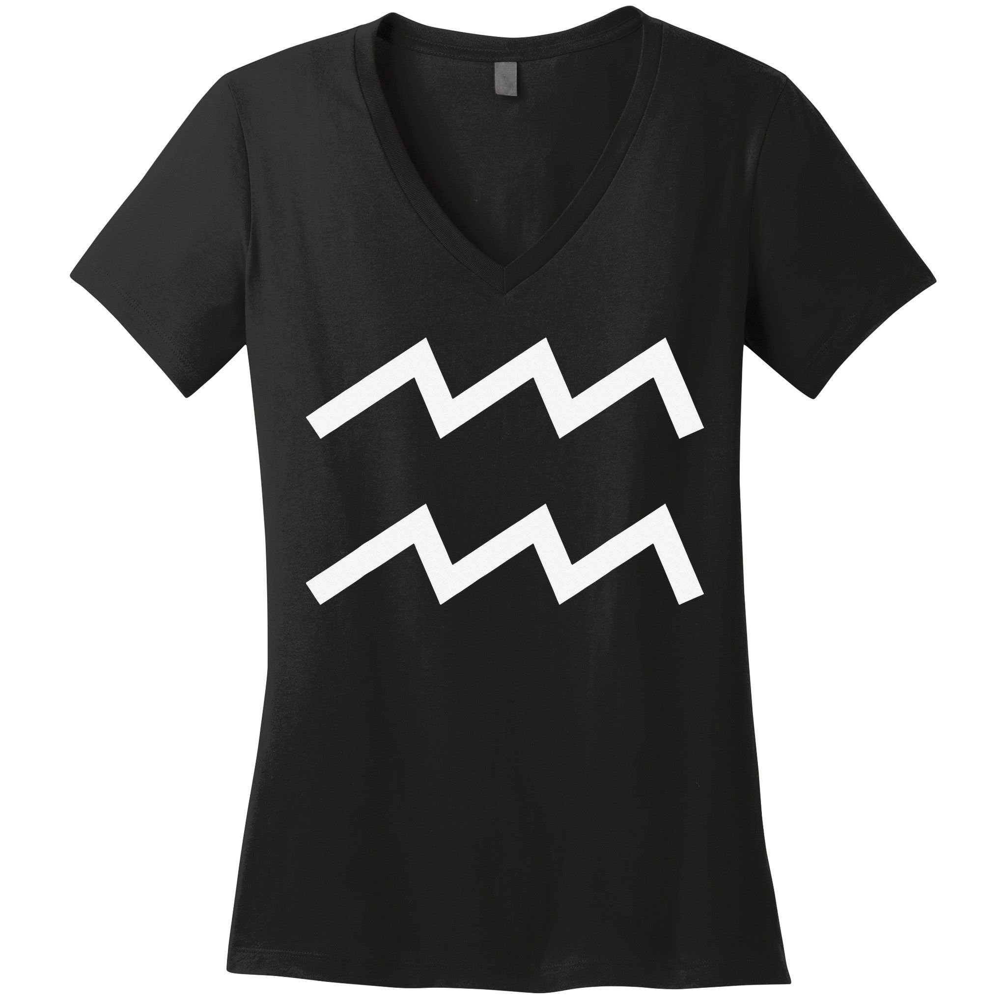 Aquarius zodiac Women's V-Neck T-Shirt