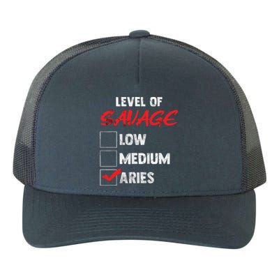 Aries Zodiac Birthday Gift Bday Celebrants Yupoong Adult 5-Panel Trucker Hat