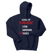 Aries Zodiac Birthday Gift Bday Celebrants Kids Hoodie