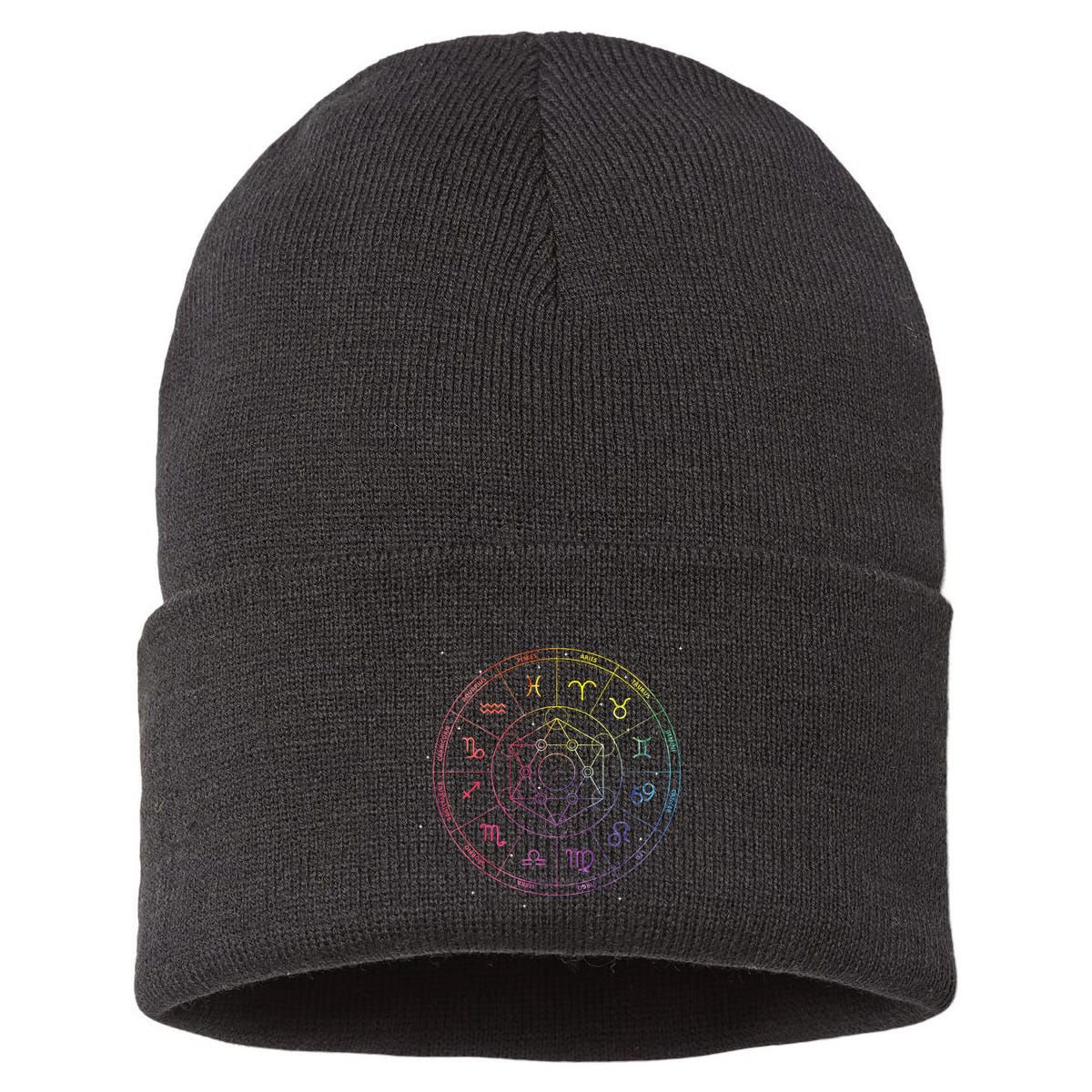 Astrology Zodiac Constellation Astrologer Sustainable Knit Beanie