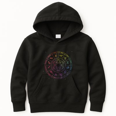 Astrology Zodiac Constellation Astrologer Kids Hoodie