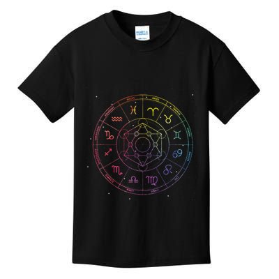 Astrology Zodiac Constellation Astrologer Kids T-Shirt