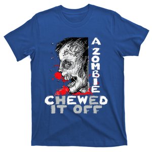 A Zombie Chewed It Off Handicap Leg Amputee Amputation T-Shirt