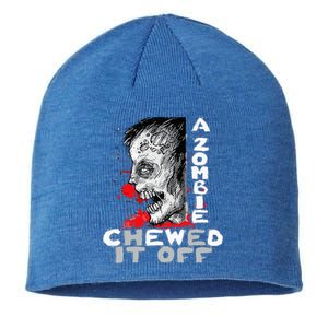 A Zombie Chewed It Off Handicap Leg Amputee Amputation Sustainable Beanie