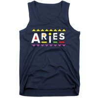 Aries Zodiac Design 90s Style Tank Top