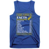 Aquarius Zodiac Facts Design Zodiac Facts Funny Aquarius Funny Gift Tank Top