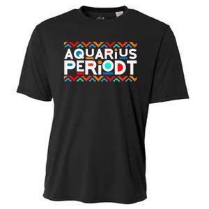 Aquarius Zodiac January 20 February 18 Birthday Cooling Performance Crew T-Shirt