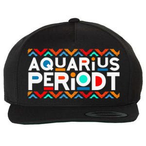 Aquarius Zodiac January 20 February 18 Birthday Wool Snapback Cap