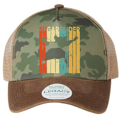 Aussie Zoo Keeper Animal Gift Sugar Glider Legacy Tie Dye Trucker Hat
