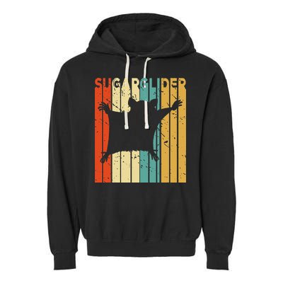 Aussie Zoo Keeper Animal Gift Sugar Glider Garment-Dyed Fleece Hoodie