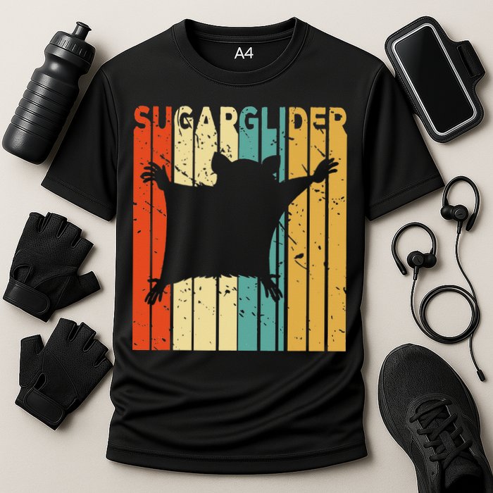 Aussie Zoo Keeper Animal Gift Sugar Glider Cooling Performance Crew T-Shirt