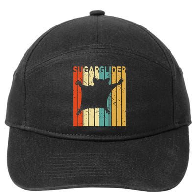 Aussie Zoo Keeper Animal Gift Sugar Glider 7-Panel Snapback Hat