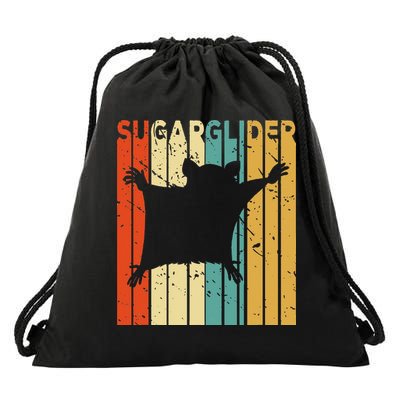 Aussie Zoo Keeper Animal Gift Sugar Glider Drawstring Bag