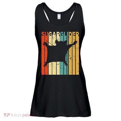 Aussie Zoo Keeper Animal Gift Sugar Glider Ladies Essential Flowy Tank