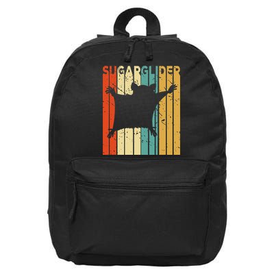 Aussie Zoo Keeper Animal Gift Sugar Glider 16 in Basic Backpack