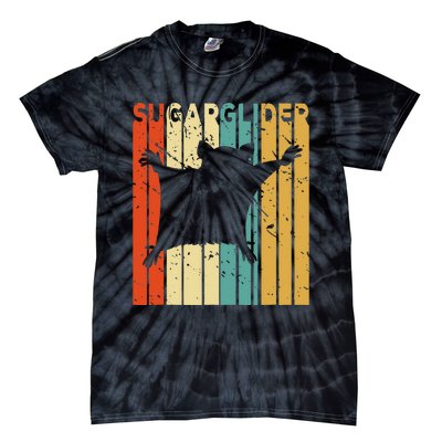 Aussie Zoo Keeper Animal Gift Sugar Glider Tie-Dye T-Shirt