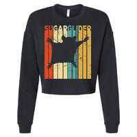 Aussie Zoo Keeper Animal Gift Sugar Glider Cropped Pullover Crew