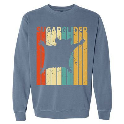 Aussie Zoo Keeper Animal Gift Sugar Glider Garment-Dyed Sweatshirt