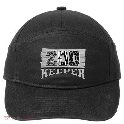 Animal Zookeeper Lover Easy Halloween Gift 7-Panel Snapback Hat