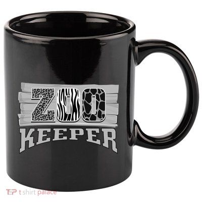 Animal Zookeeper Lover Easy Halloween Gift 11oz C Handle Ceramic Mug
