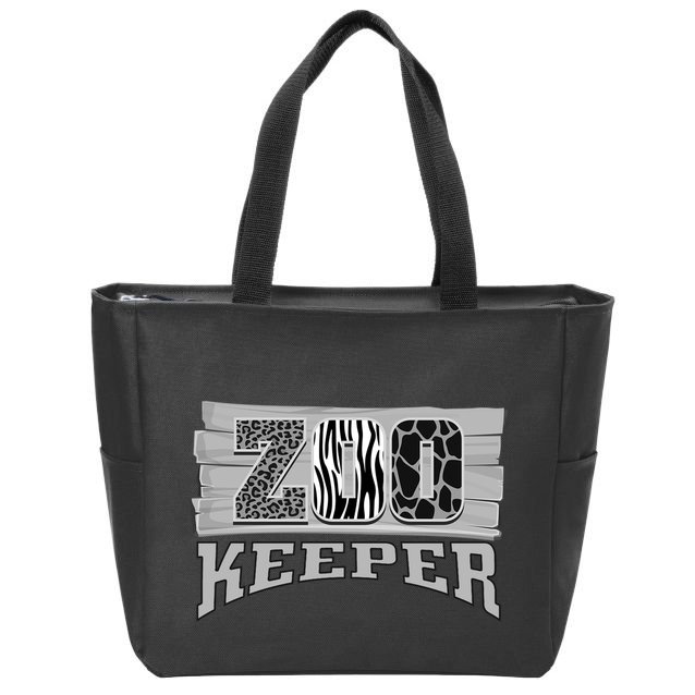 Animal Zookeeper Lover Easy Halloween Gift Zip Tote Bag