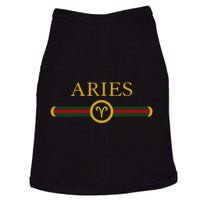 Aries zodiac March april birthday Graphic art Aries sign Doggie Tank