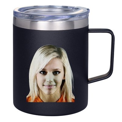 Alex Zedra Mugshot 12oz Stainless Steel Coffee Mug