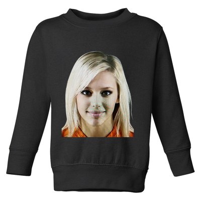 Alex Zedra Mugshot Toddler Sweatshirt