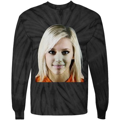 Alex Zedra Mugshot Tie-Dye Long Sleeve Shirt