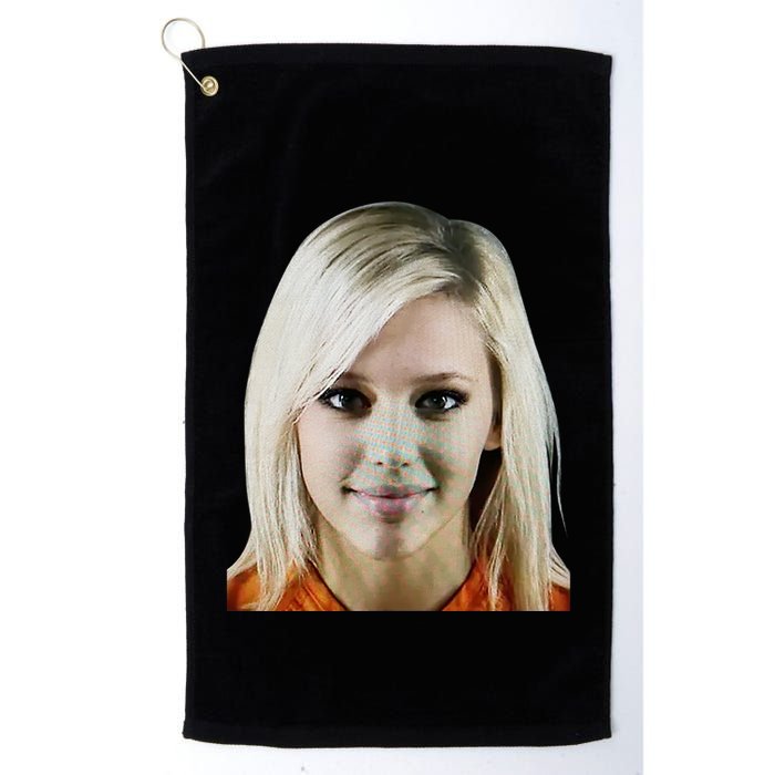 Alex Zedra Mugshot Golf Towel