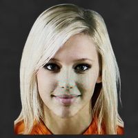 Alex Zedra Mugshot Golf Towel