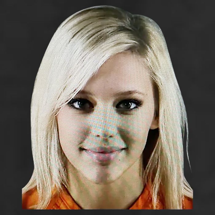Alex Zedra Mugshot Golf Towel