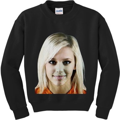 Alex Zedra Mugshot Kids Sweatshirt