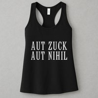 All Zuck Or All Nothing In Latin Aut Zuck Aut Nihil Womens Tank Top