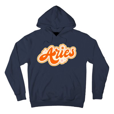 Aries Zodiac Retro Birthday Hoodie