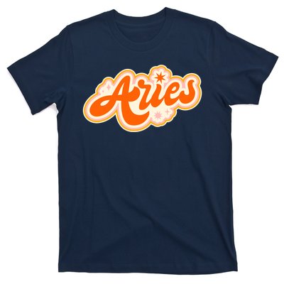 Aries Zodiac Retro Birthday T-Shirt