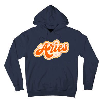 Aries Zodiac Retro Birthday Tall Hoodie