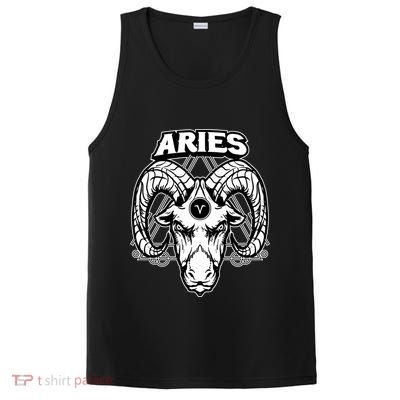 Aries Zodiac Sign Horoscope Symbols Astrology Gift PosiCharge Competitor Tank