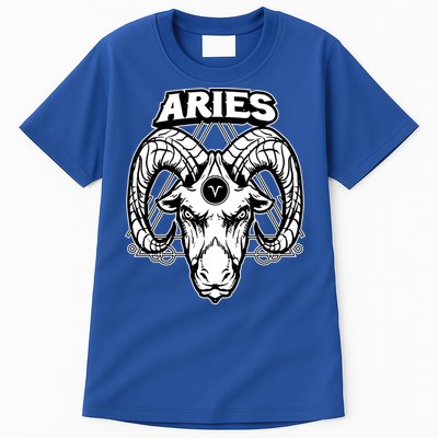 Aries Zodiac Sign Horoscope Symbols Astrology Gift Tall T-Shirt