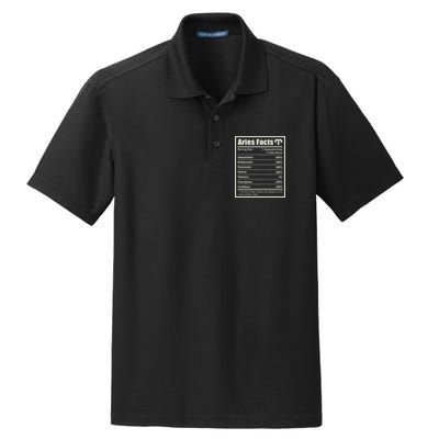 Aries Zodiac Sign Fun Facts Wo Birthday Aries Dry Zone Grid Polo