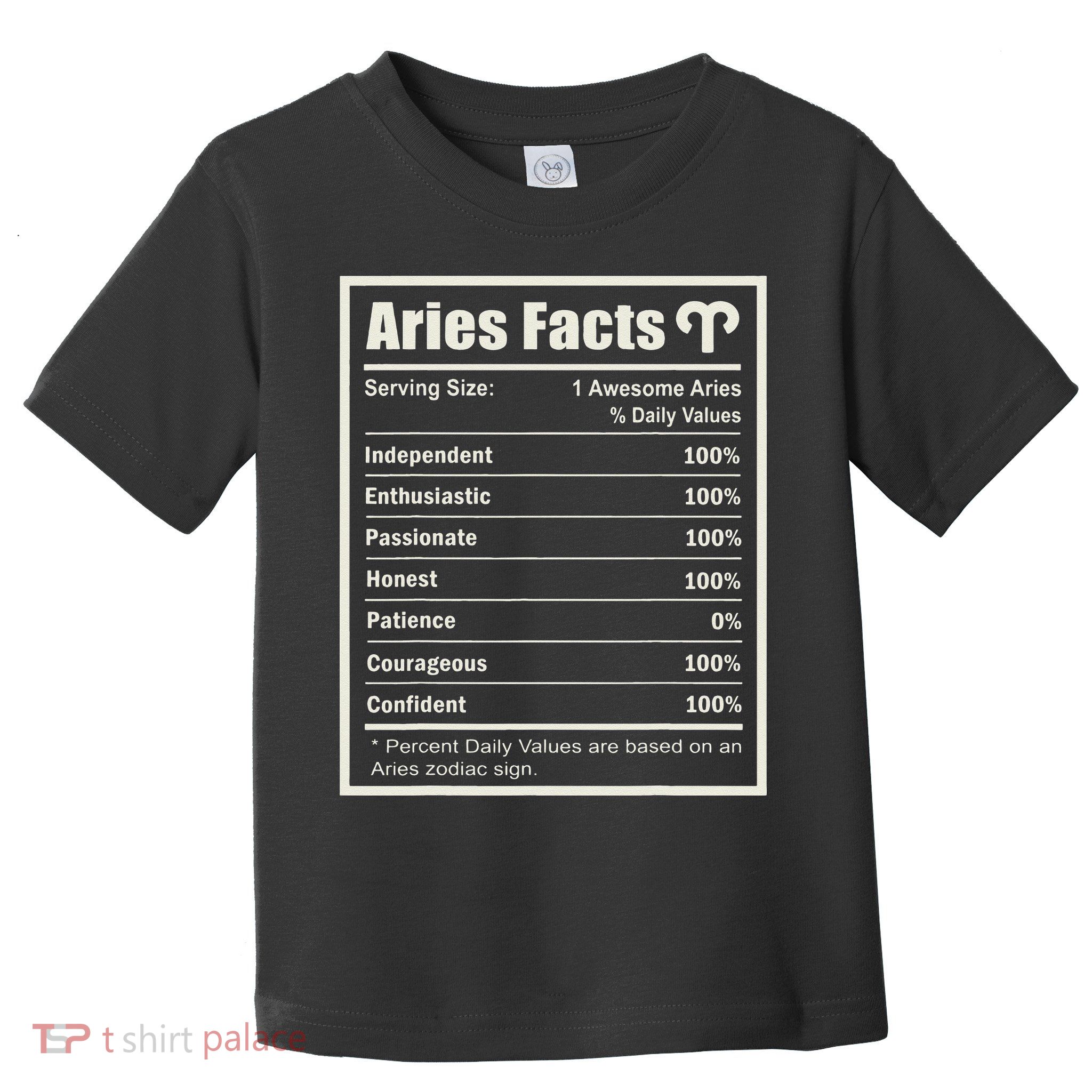 Aries Zodiac Sign Fun Facts Wo Birthday Aries Toddler T-Shirt