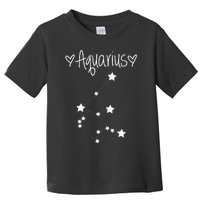 Aquarius Zodiac Sign Horoscope January February Birthday Toddler T-Shirt