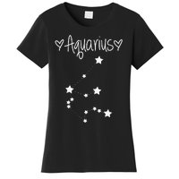 Aquarius Zodiac Sign Horoscope January February Birthday Women's T-Shirt