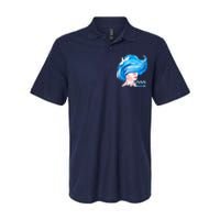 Aquarius Zodiac Sign Watercolor Illustration Softstyle Adult Sport Polo