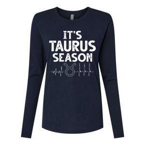 Astrology Zodiac Sign April Or May Birthday Taurus Season Womens Cotton Relaxed Long Sleeve T-Shirt