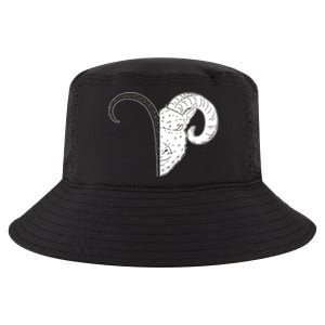 Aries Zodiac Symbol Birthday Gift Cool Comfort Performance Bucket Hat